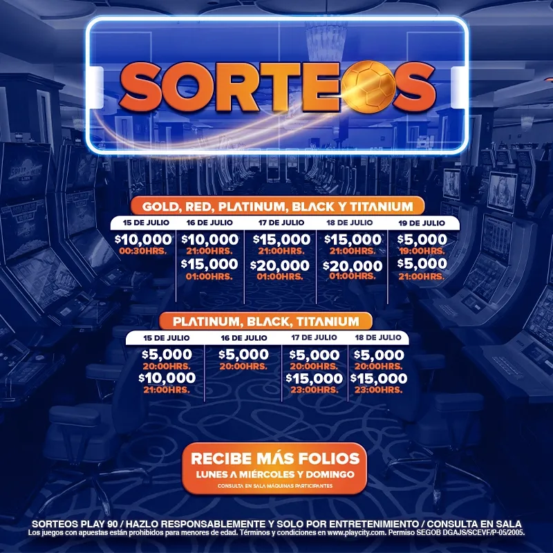 SORTEOS SEMANALES SEM 3