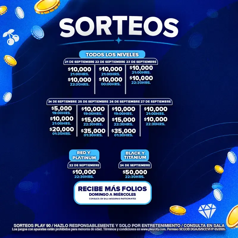 Sorteos semanales