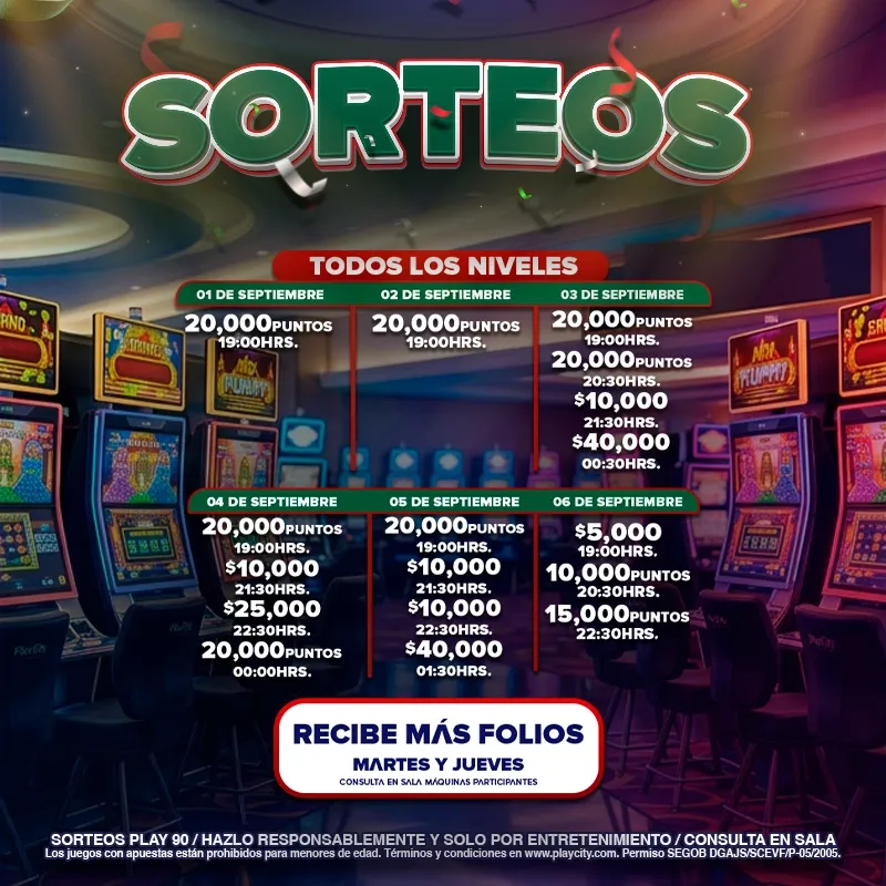 Sorteos semanales
