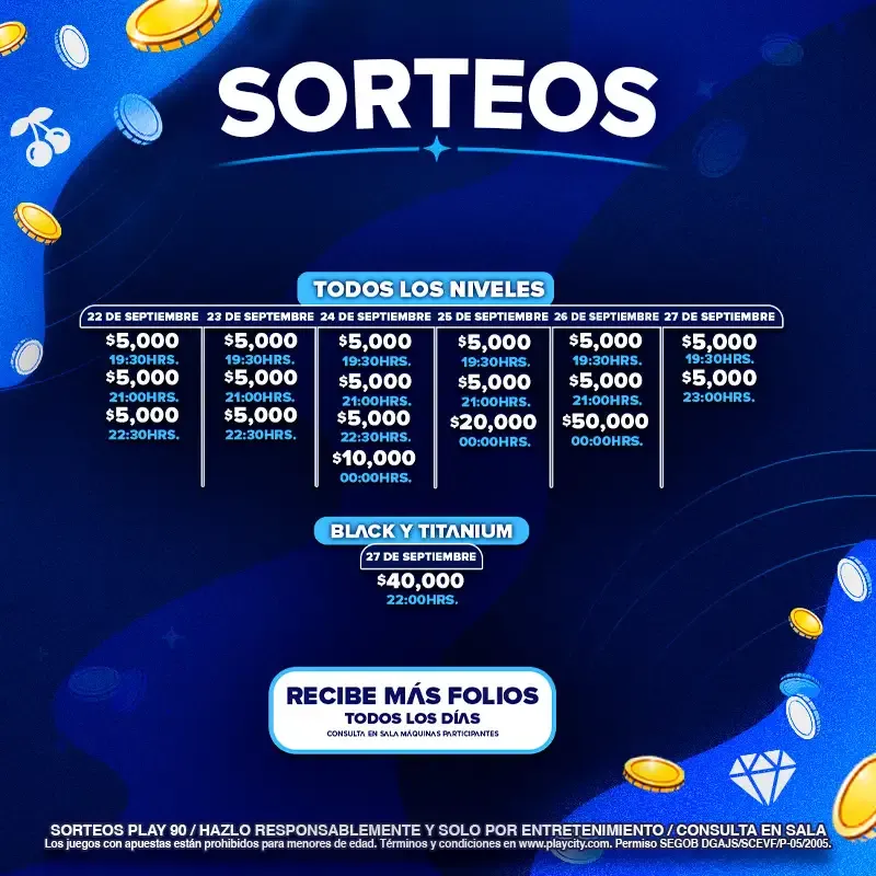 Sorteos semanales