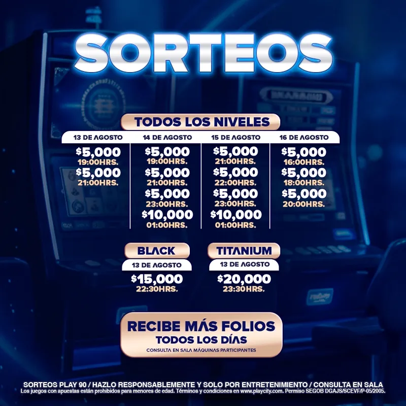 SORTEOS SEMANALES