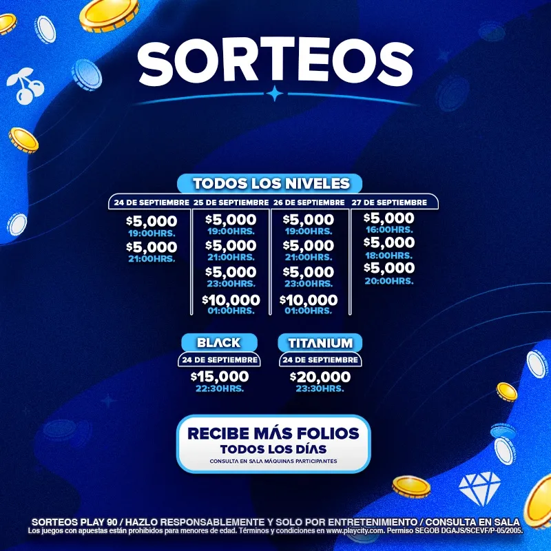 Sorteos semanales