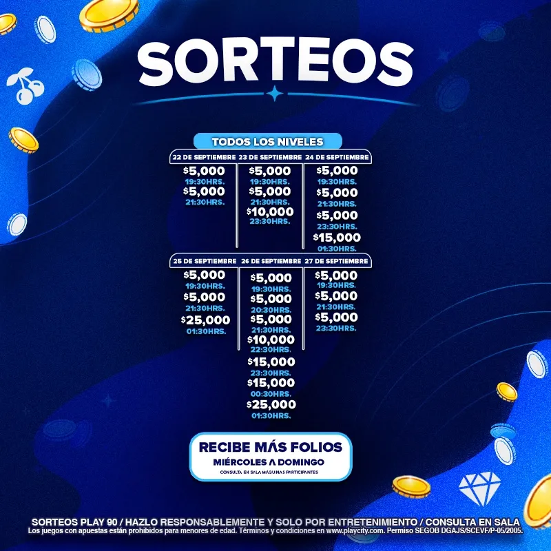 Sorteos semanales