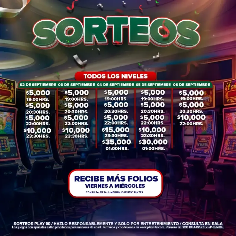 Sorteos semanales