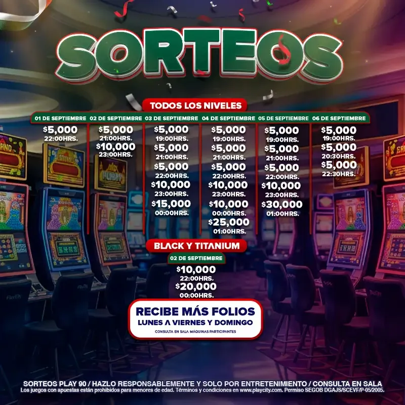 Sorteos semanales
