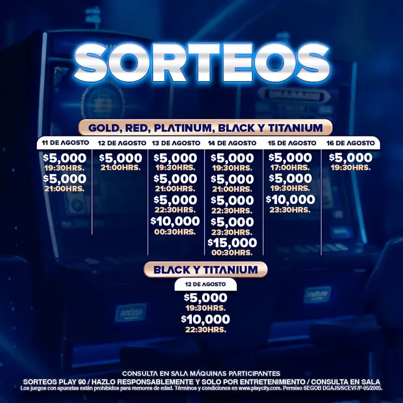 SORRTEOS SEMANALES