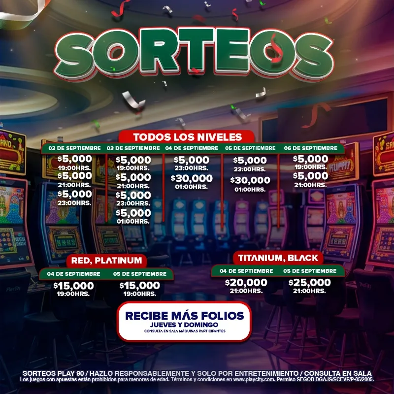 Sorteos semanales