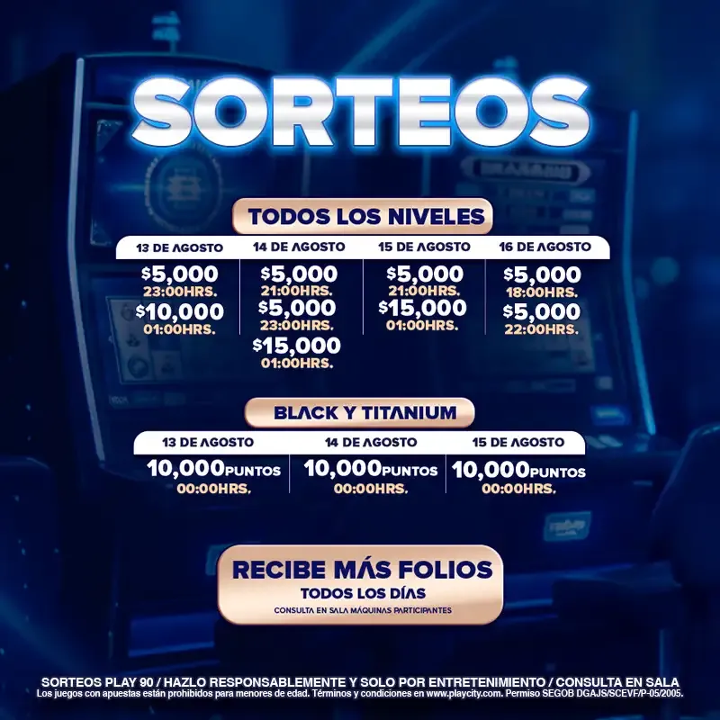 SORRTEOS SEMANALES