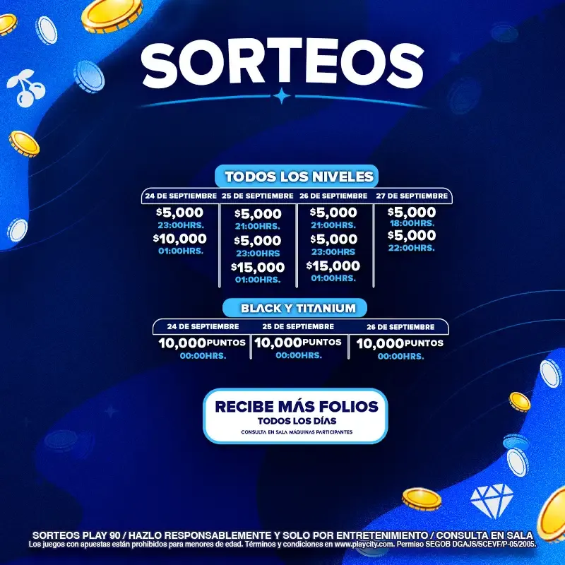 Sorteos semanales