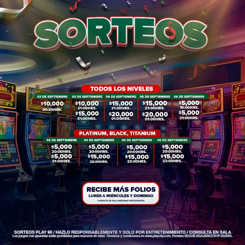 Sorteos semanales