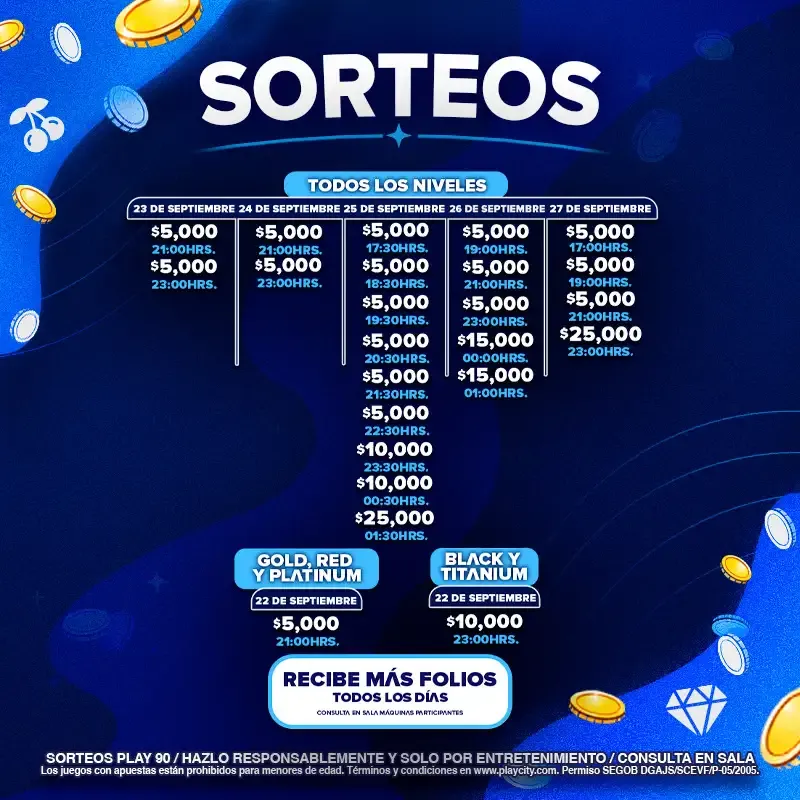 Sorteos semanales