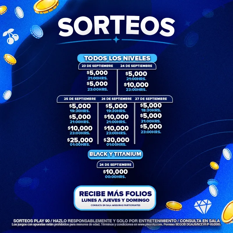 Sorteos semanales